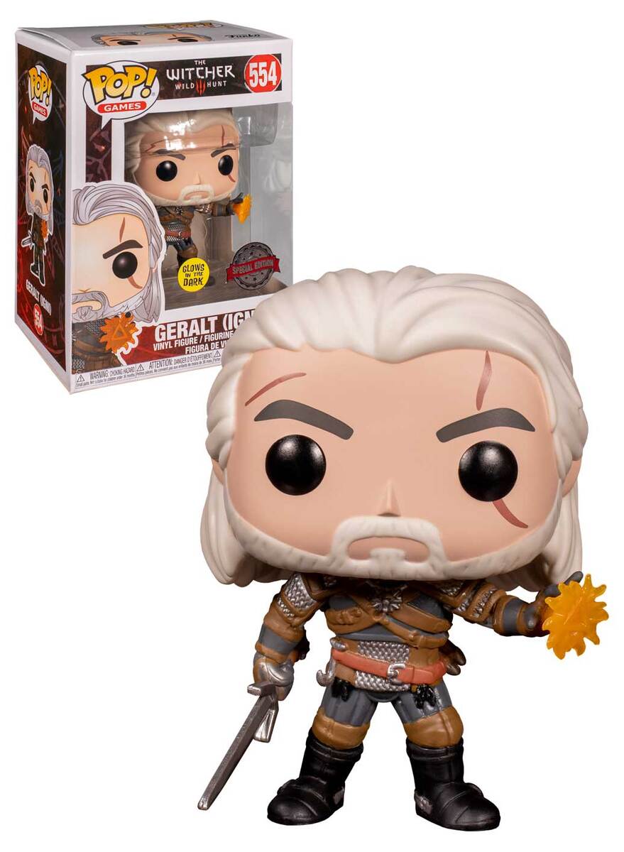 funko pop the witcher geralt