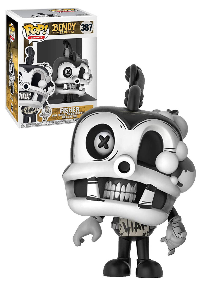 Bendy And The Ink Machine Funko Pop Games Fisher Brand New In Box 