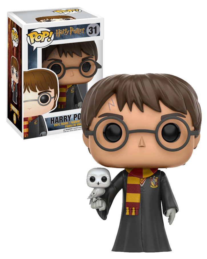 Funko No 31 POP Harry Potter Harry with Hedwig Exclusive Limited Edition Figure 