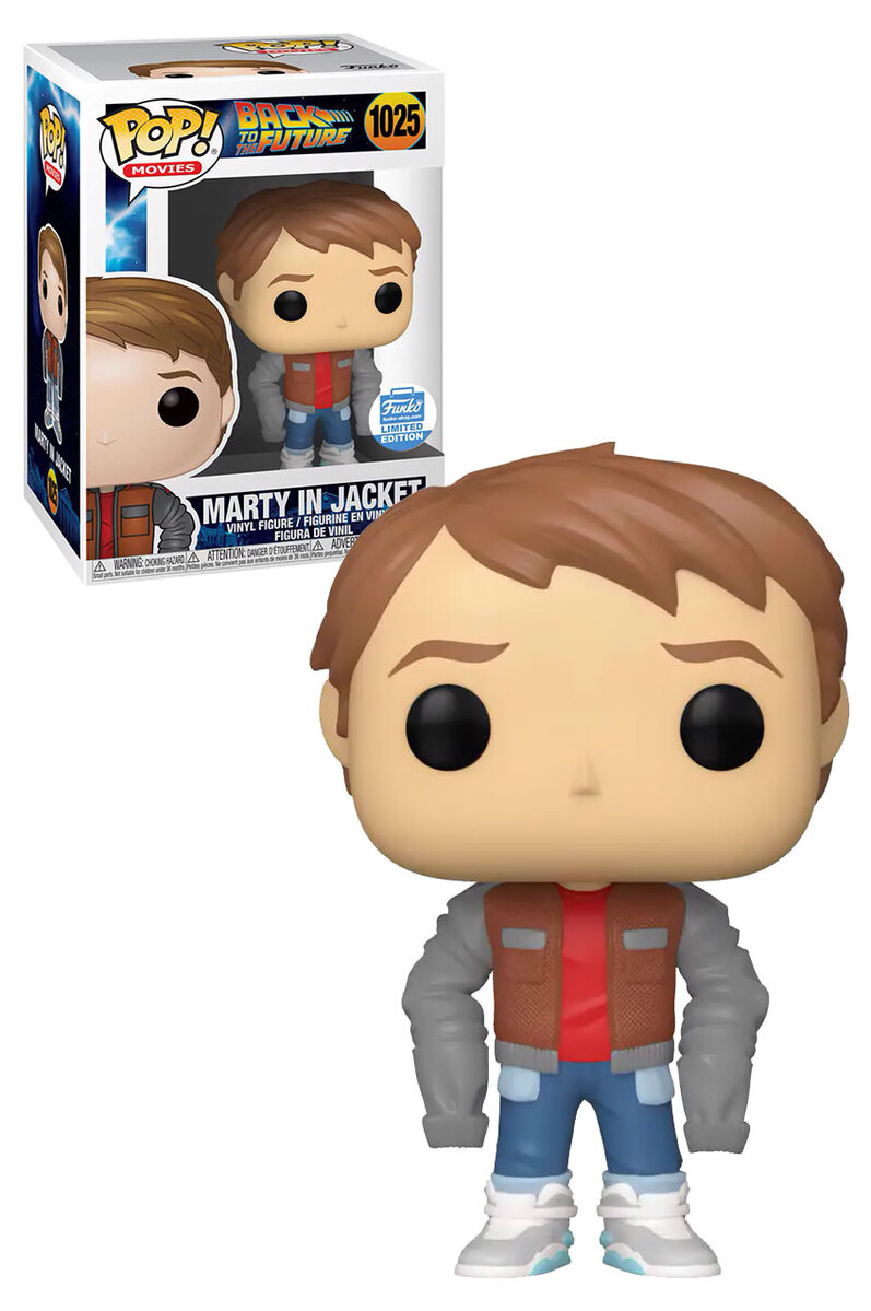 funko pop marty in jacket