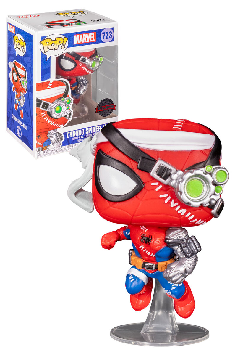 funko pop cyborg spiderman