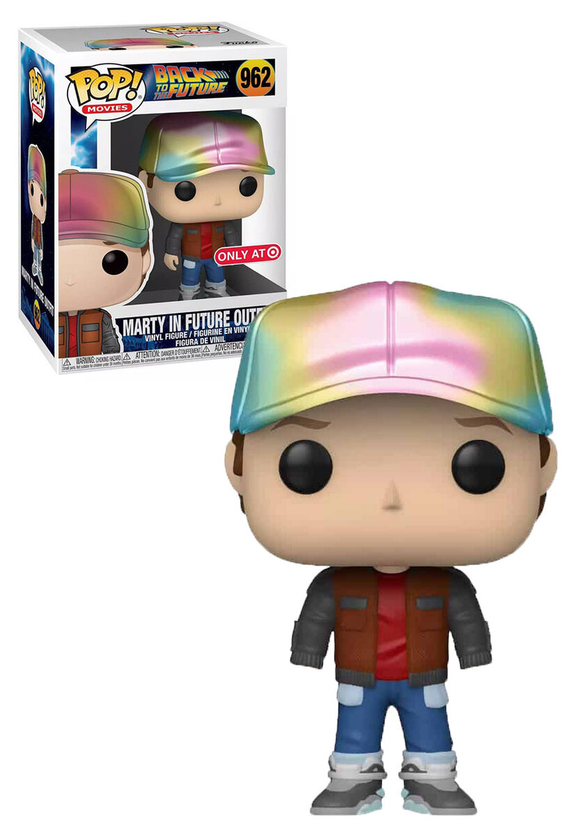 Funko POP! Back To The Future 962 Marty In Future Outfit (Metallic