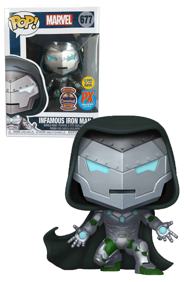 funko pop iron man glow