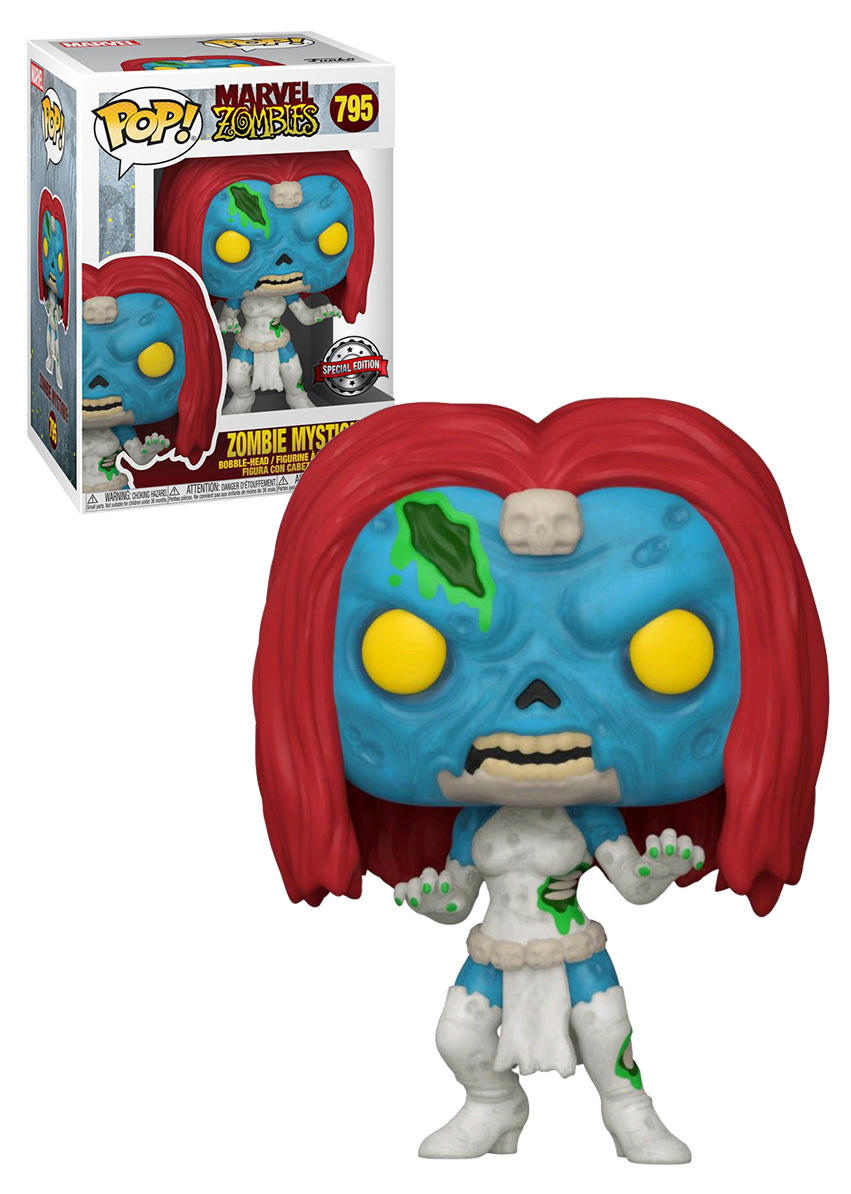 Funko Pop! Marvel Zombies Zombie Mystique #795 Fye Exclusive