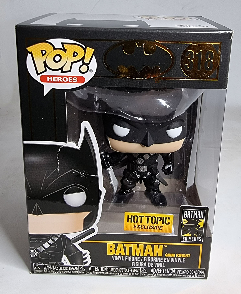 Funko POP! Heroes #318 Batman 80 Years Grim Knight #3 - Limited Hot ...