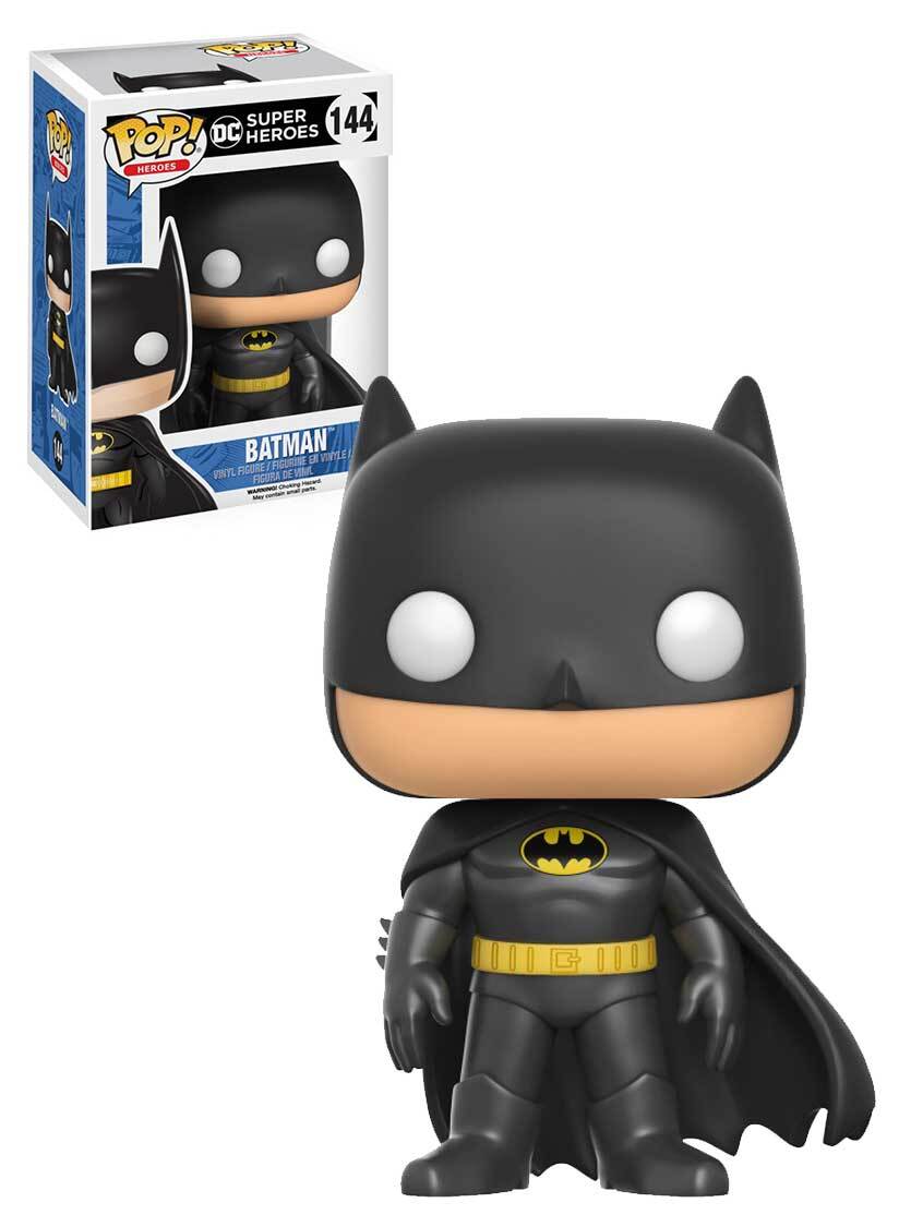 Funko POP DC Super Heroes 144 Batman New Mint Condition
