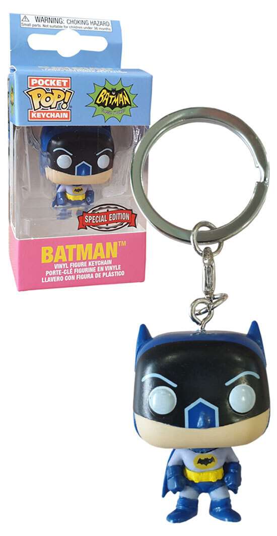 Porte-Clé Batman Metallic / Batman / Funko Pocket Pop / Exclusive Special  Edition