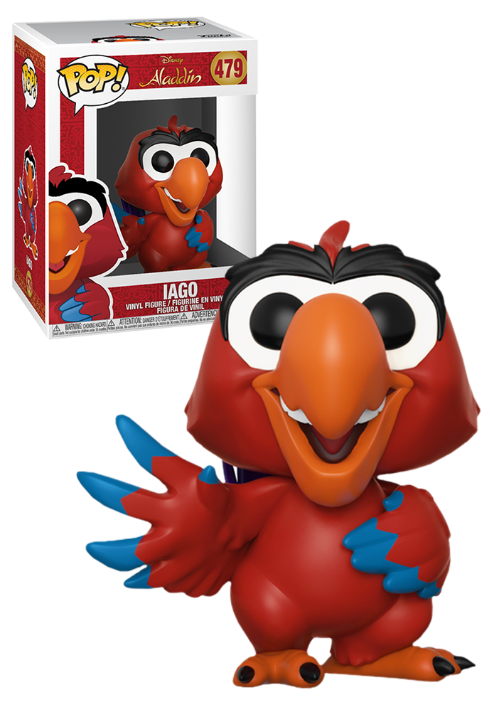 Funko POP! Disney Aladdin #479 Iago - New, Mint Condition