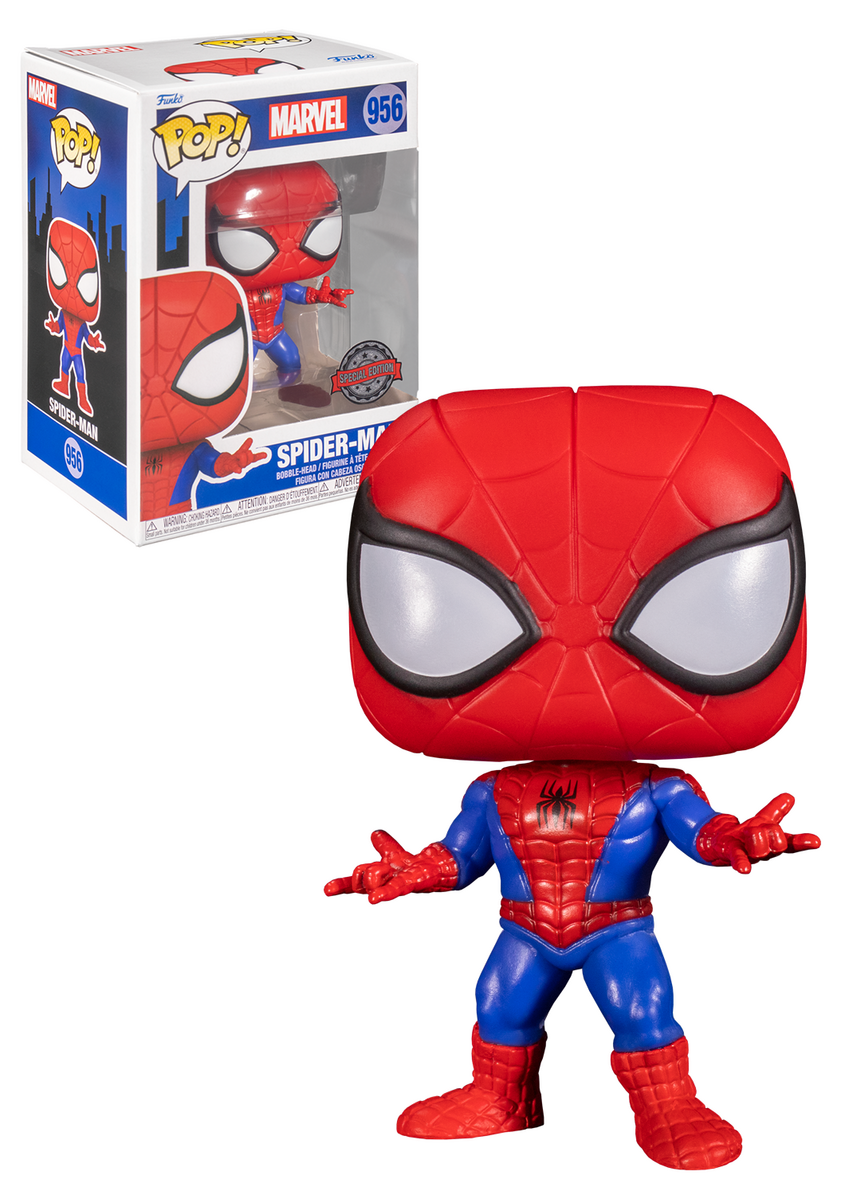 Funko POP! Marvel Spider-Man #956 Spider-Man (Animated) - New, Mint Condition Funko POP! Marvel Spider-Man #956 Spider-Man (Animated) - New, Mint Condition
