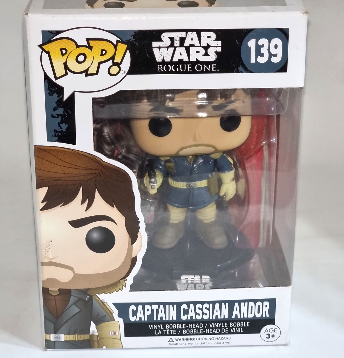 Funko Pop Star Wars Captain Cassian Andor Vinyl Figure Toy