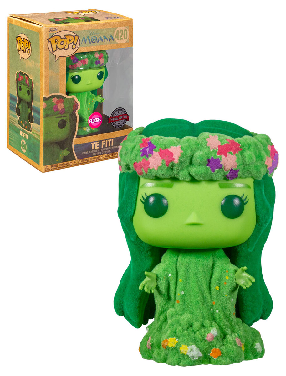 Funko POP! Disney Moana #420 Te Fiti (Earth Day - Flocked) - New, Mint  Condition