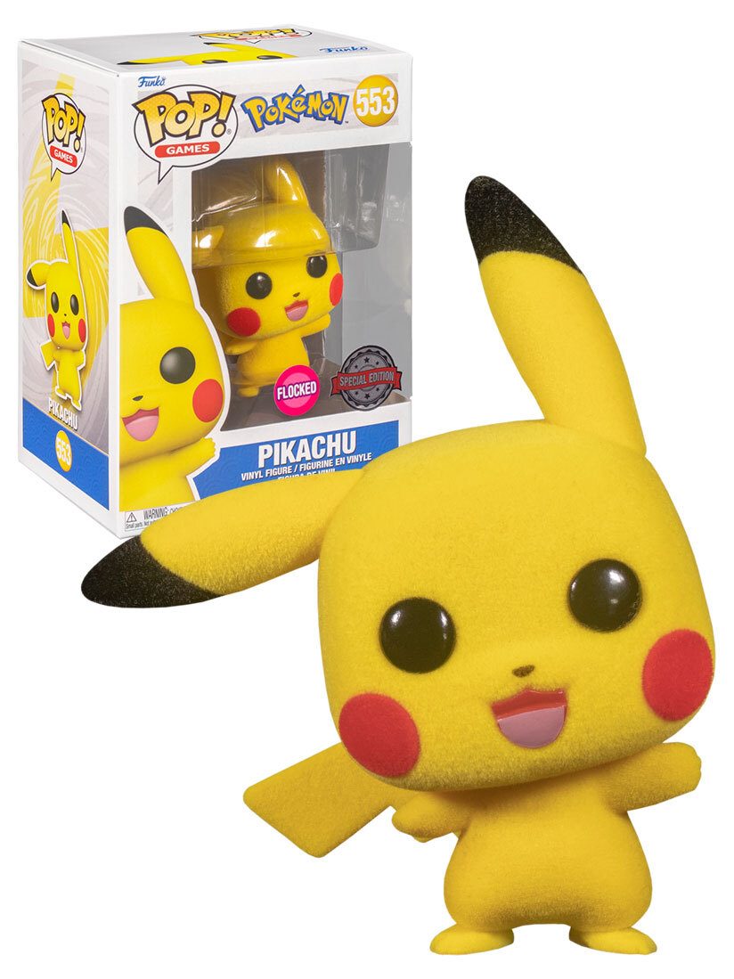 Funko Pop! Games Pokemon Pikachu Waving Figure #553 - US