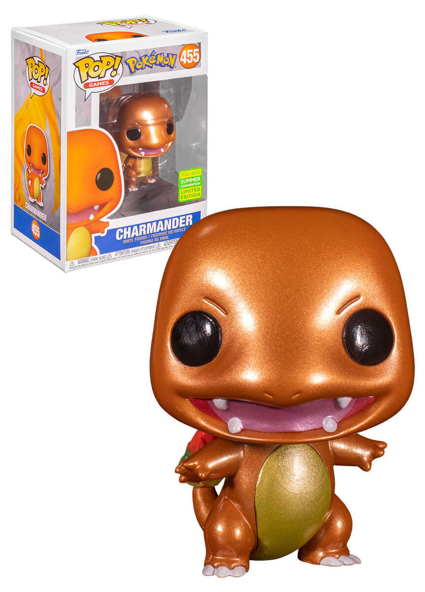 Funko POP! Games - Pokémon - 455 - Salamèche - DracauGames