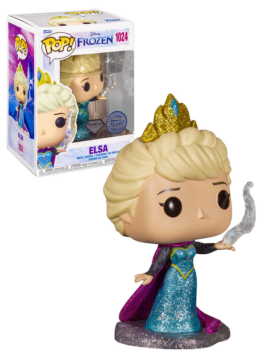 rytme ligning Aktiver Funko POP! Disney Frozen #1024 Elsa (Diamond Collection) - New, Mint  Condition