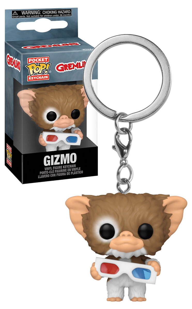 Funko Pocket POP! Keychain Gremlins #49883 Gizmo (With 3D Glasses) - New,  Mint Condition