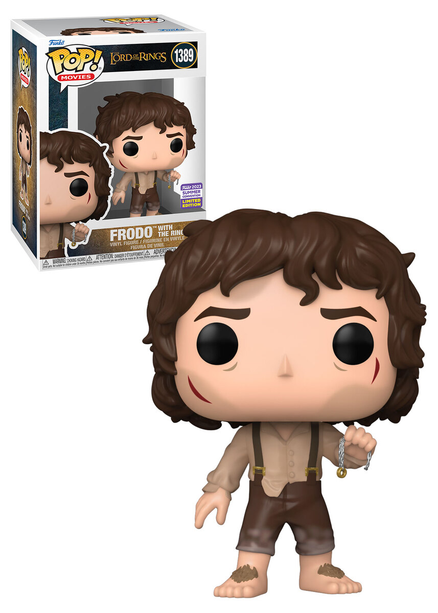 Pop! Movies Le Seigneur des Anneaux Frodo with The Ring N° 1389 Funko