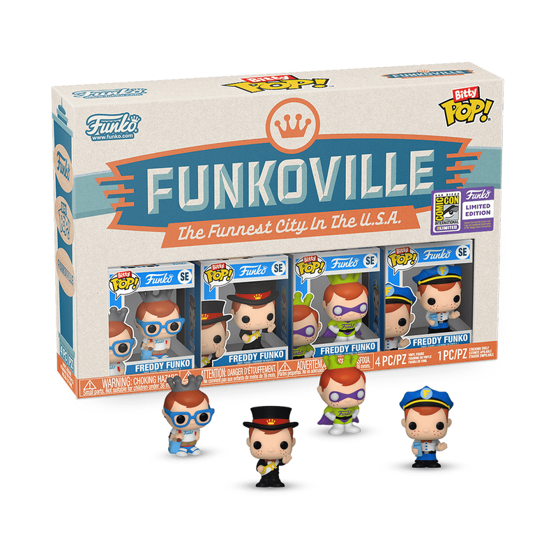 Funko Itty Bitty POP! Camp Fundays 2023 76656 Funkoville Freddy Funko