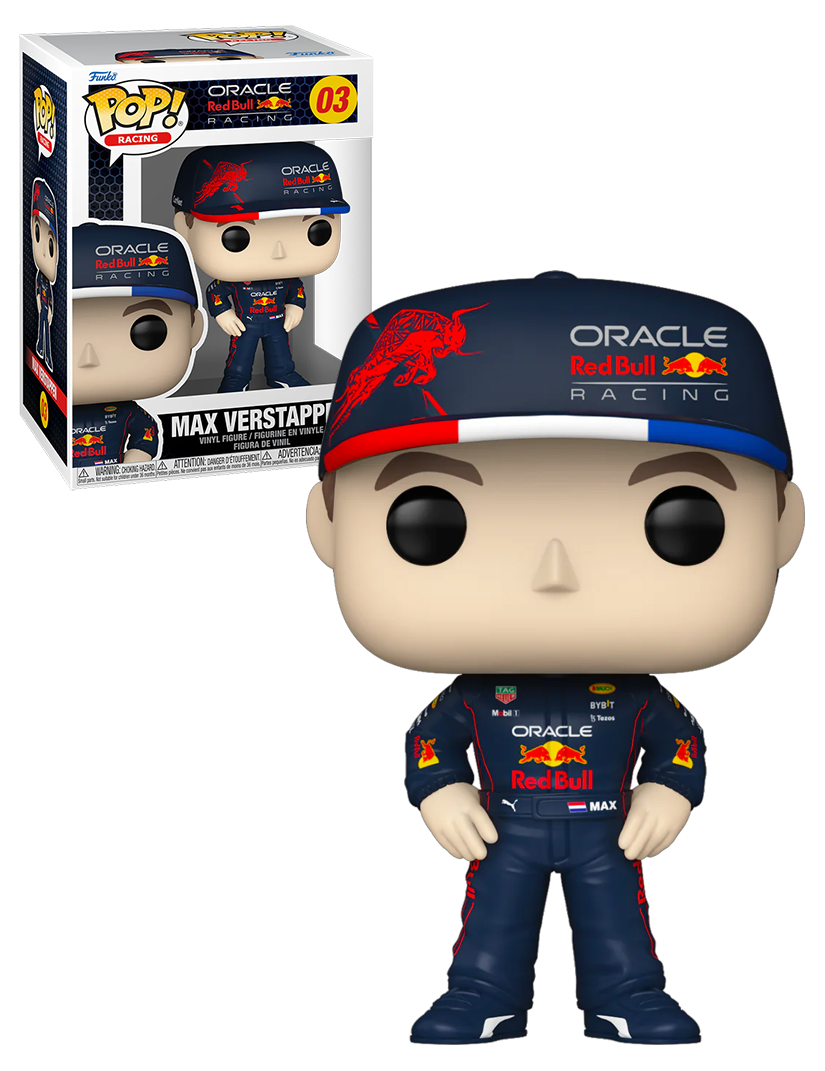 Funko Pop Max Verstappen Red Bull F1