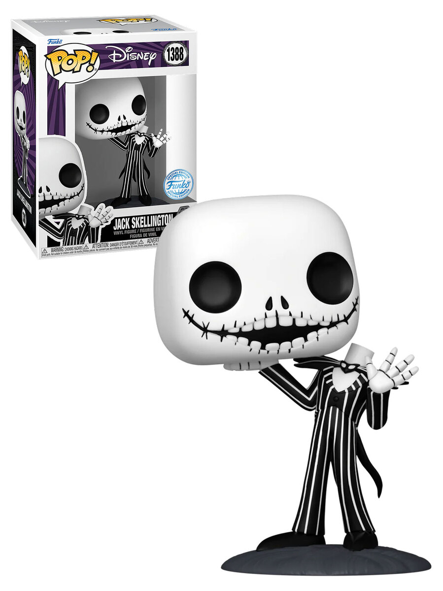 Funko POP! Disney Nightmare Before Christmas #1388 Jack Skellington  (Headless) - New, Mint Condition