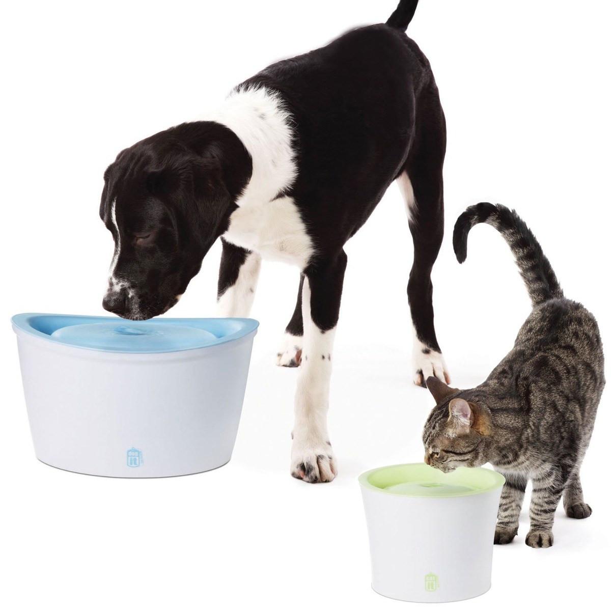 CatIt and DogIt Pet Waterfall Drinking Fountain for Cats and Dogs Hagen