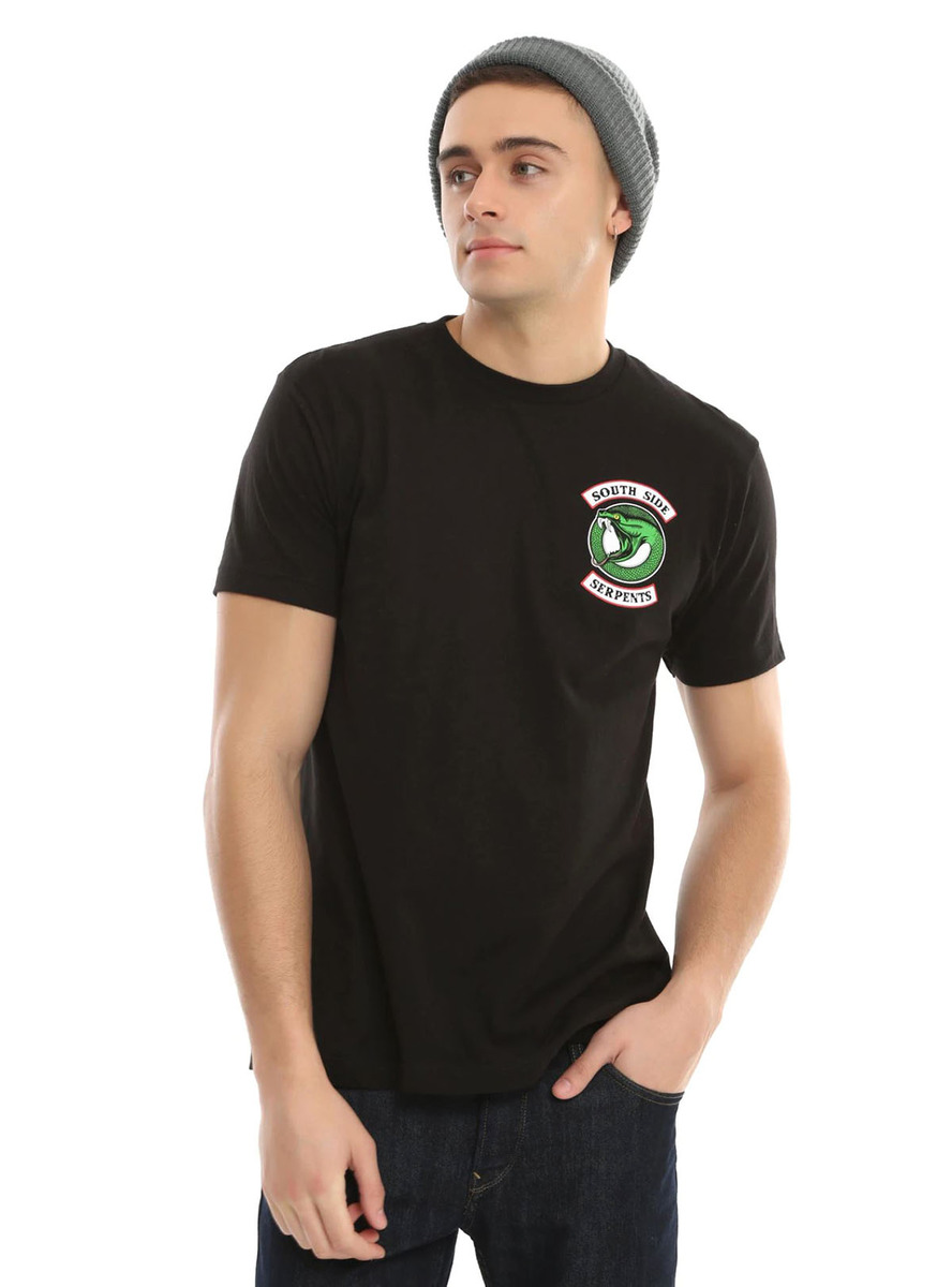 Popgear - Maglietta da Donna Riverdale Southside Serpents con Logo, Colore: Nero, Nero, XXL