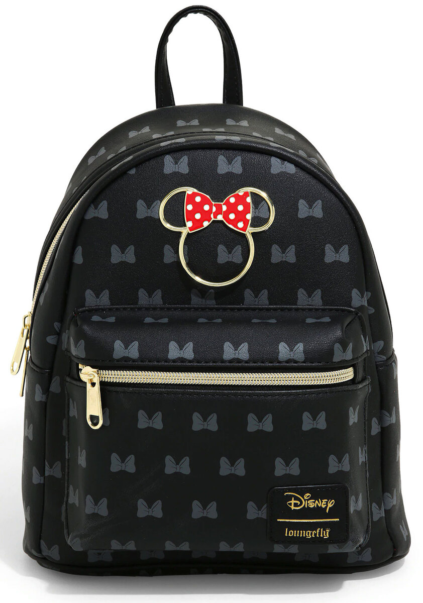 Disney Minnie Mouse Icon Mini Backpack by Loungefly New