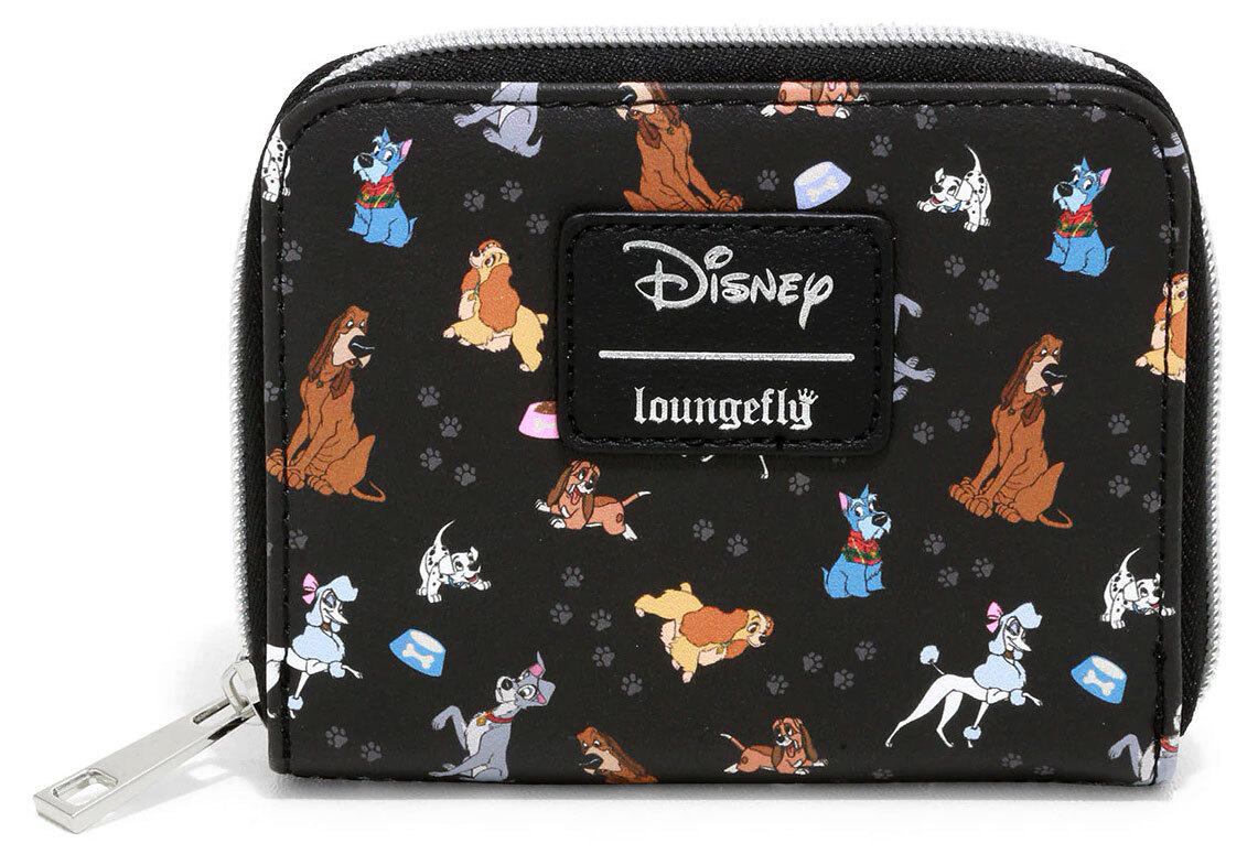Loungefly Disney Dogs Mini Backpack And Zipper Wallet Lady Tramp 101 Dalmatians