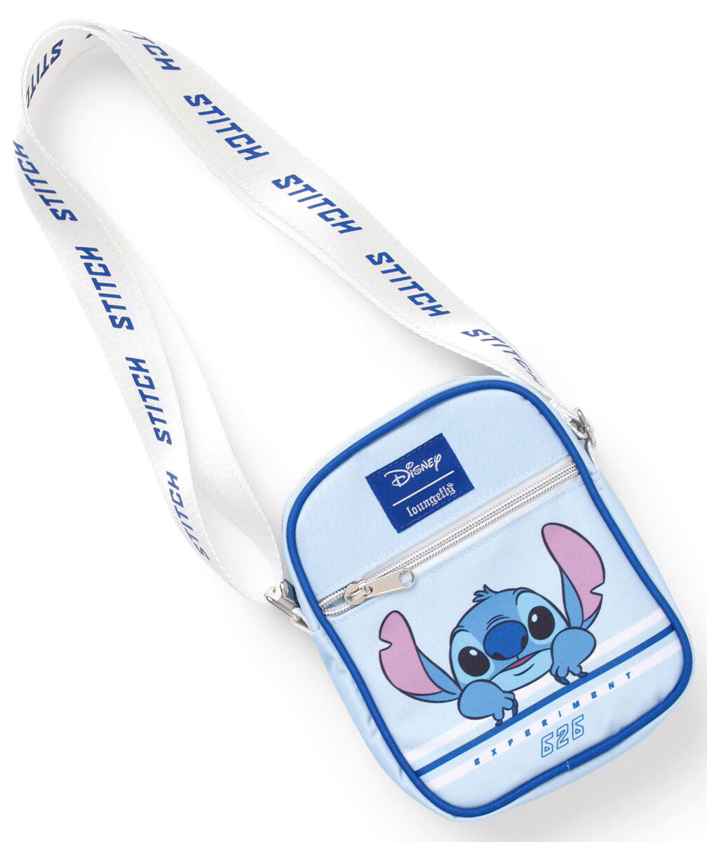 Disney Lilo & Stitch Athletic Crossbody Bag by Loungefly - New 