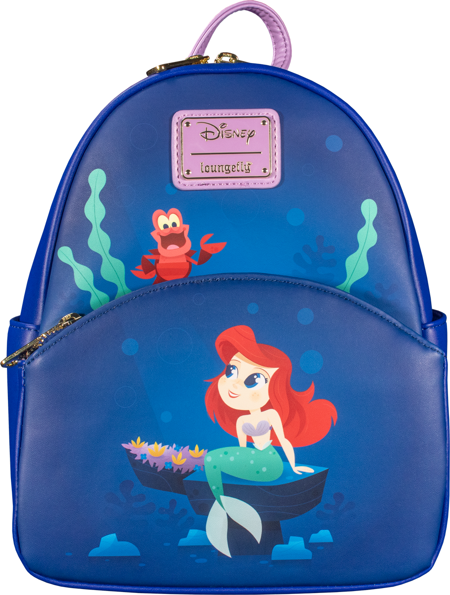 Loungefly Disney The Little Mermaid Ariel & Sebastian Under The