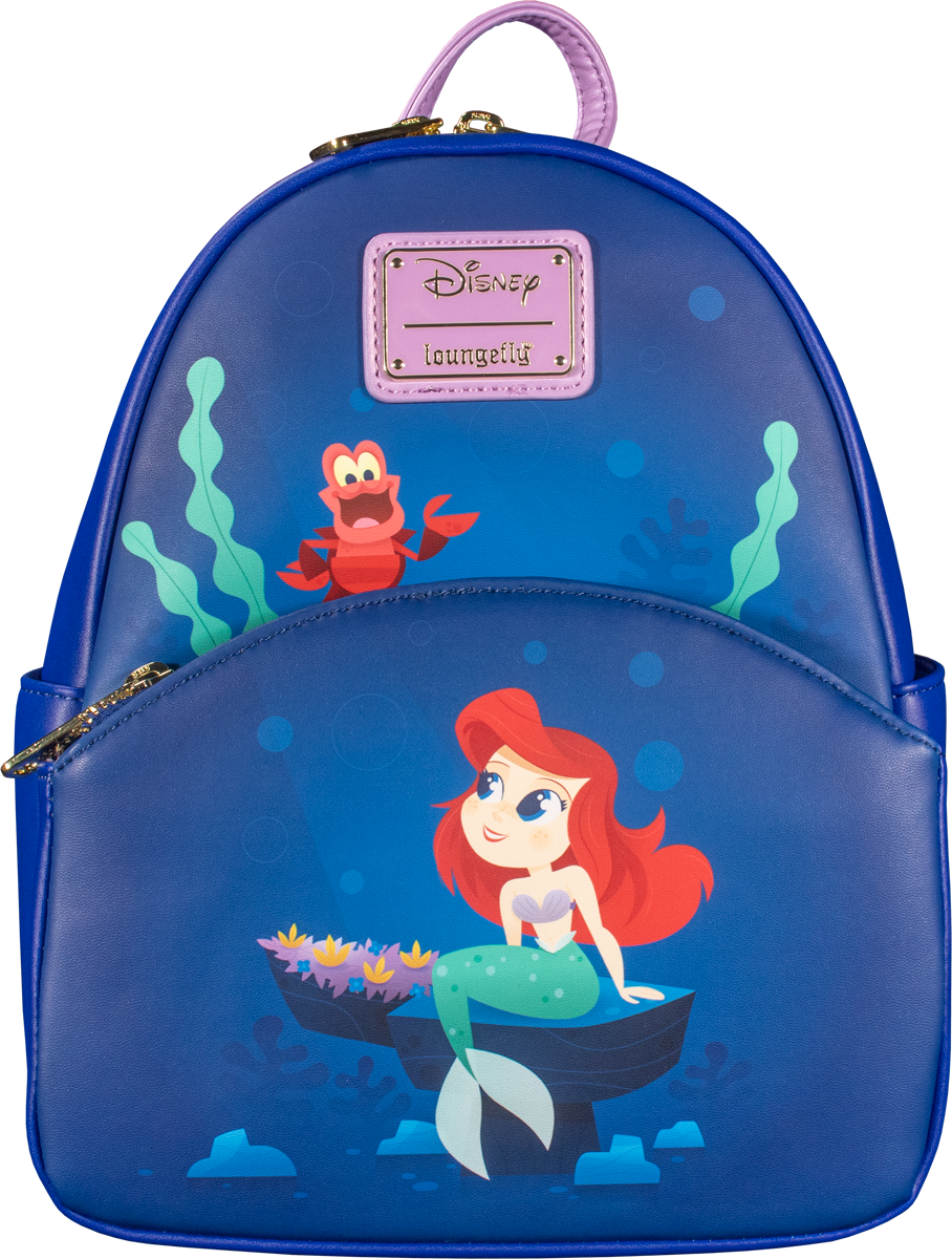 Loungefly Little Mermaid “Under the Sea” exclusive mini backpack