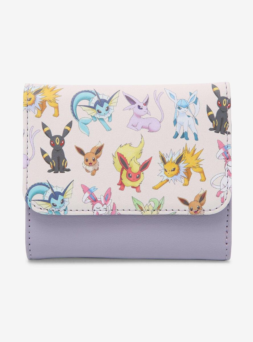 Loungefly Pokemon Eevee Eeveelutions Passport Crossbody Bag