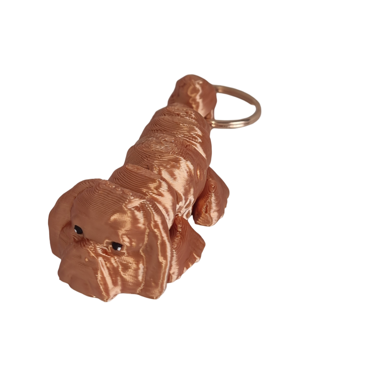 Supportive Solutions 3D Printed Pekingese Flexi Bag Charm Keychain - One Size - - Picture 5 of 12