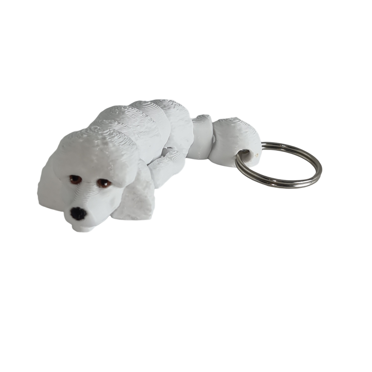 Supportive Solutions 3D Impreso Caniche Flexi Bolso Dije Llavero - Talla Única - Nuevo - Imagen 4 de 9