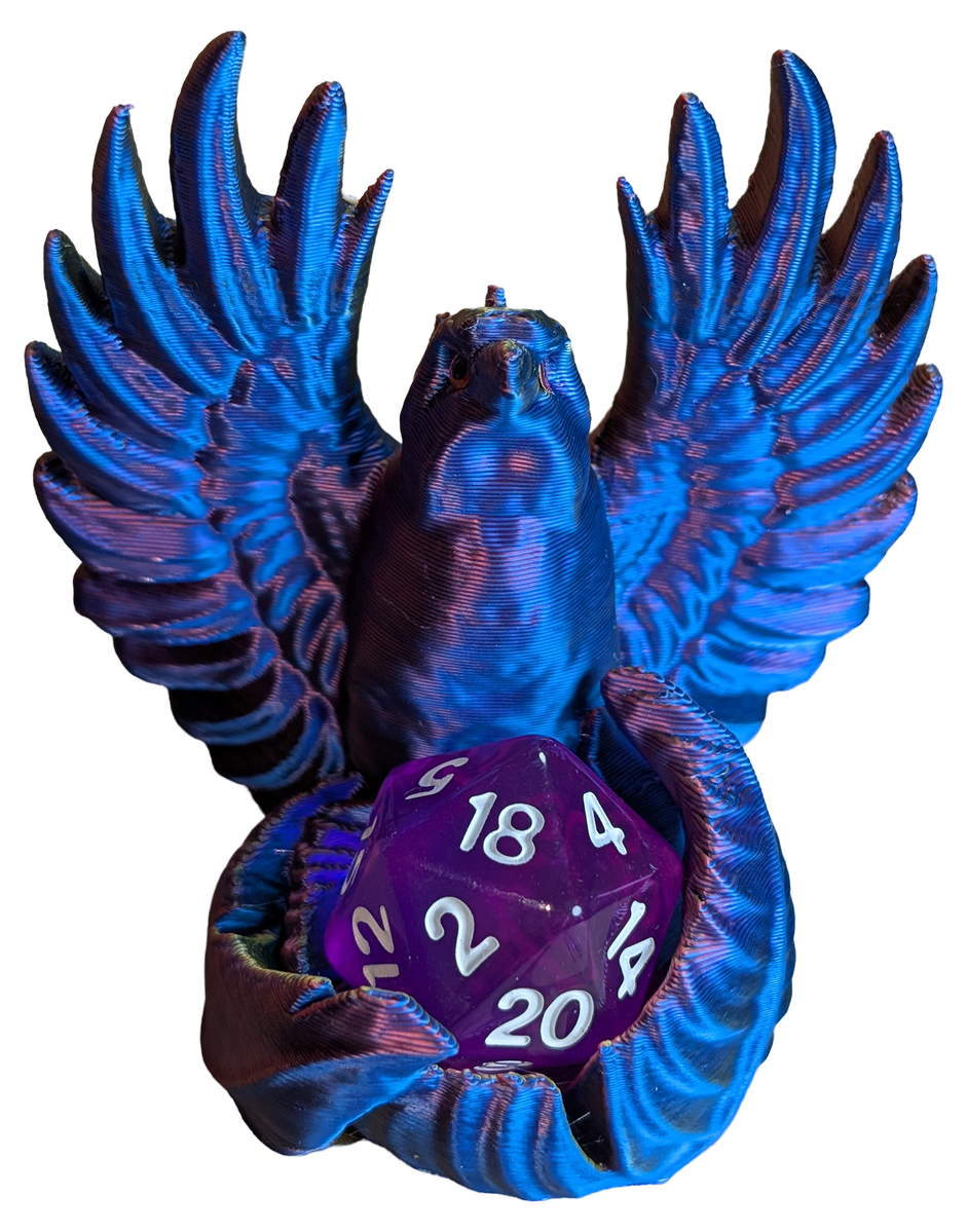 Supportive Solutions Phoenix Guardian Dice Holder - Colour Choice - New Handmade - Picture 21 of 30