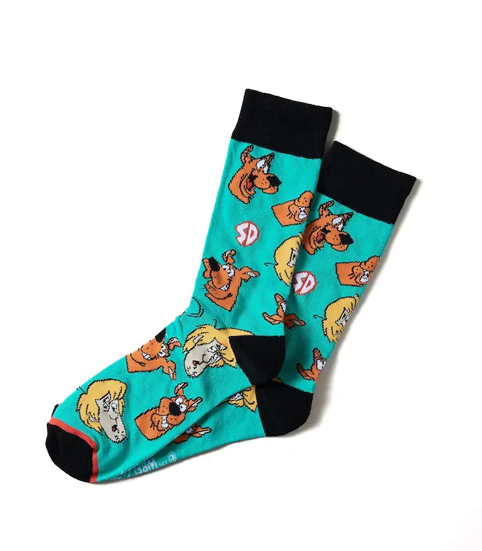 Scooby-Doo! Licensed Crew Socks By SWAG - One Size Fits Most - New