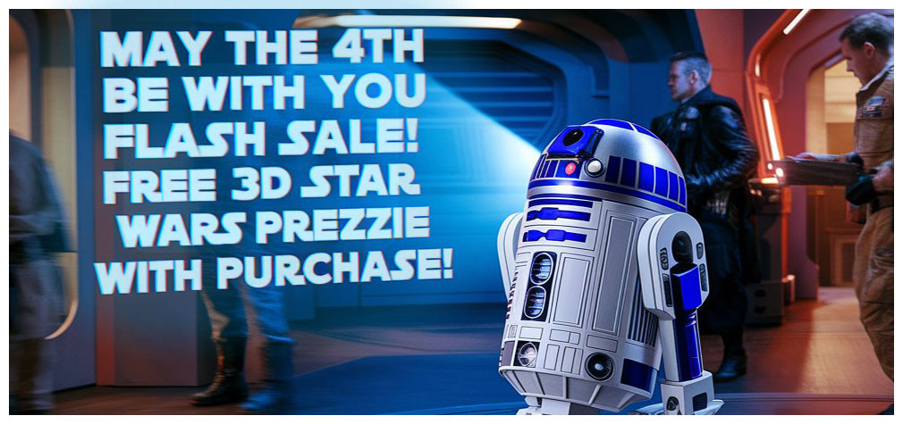 Flash Sale (May 4th Star Wars)