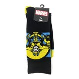 Bioworld Marvel Crew Socks - Thanos - Mens Shoe Size 8-12 - New