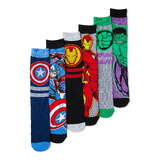 Marvel Crew Socks By Bioworld - 6 Different Pairs - New With Tags