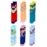 Nickelodeon Crew Socks By Bioworld - 6 Different Pairs - New With Tags
