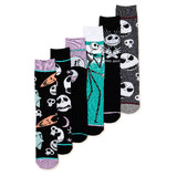 The Nightmare Before Christmas Crew Socks By Bioworld - 6 Different Pairs - New With Tags