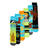 Scooby-Doo! Crew Socks By Bioworld - 6 Different Pairs - New With Tags