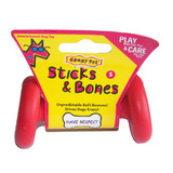 CrazyDog Sticks & Bones Rubber Toy - Small