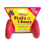 CrazyDog Sticks & Bones Rubber Toy - Medium