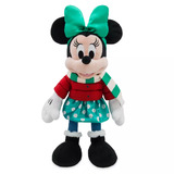 Disney Minnie Mouse 2021 Holiday Plush – Medium 14"/35cm - Disney Store Exclusive Import - New With Tags