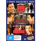 Big Daddy / Anger Management / Mr. Deeds (Triple DVD, 2006) LIKE NEW