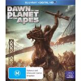 Dawn of the Planet of the Apes (Blu-ray, 2014, R2) Brand New
