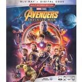 Avengers: Infinity War (Blu-Ray, Multi-region, 2018) Brand New, Including Digital Code