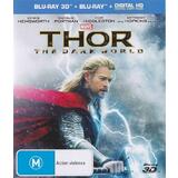 Thor: The Dark World (Blu-Ray & Blu-Ray 3D, 2013, 2 Discs) - As New Condition