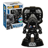 Funko POP! Star Wars #51 TIE Fighter Pilot (Black Chrome) - Funko 2015 New York Comic Con (NYCC) Limited Edition - New, Mint