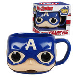 Funko POP! Home Ceramic Mug Marvel Captain America New Mint Condition